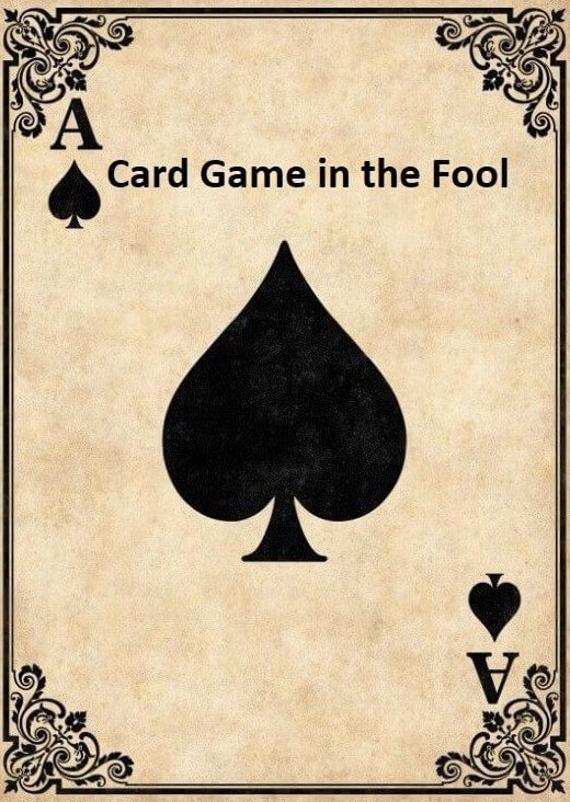 Card game in the fool